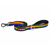 Cycle Dog: No Stink Leash - Rainbow Pride 6 ft.